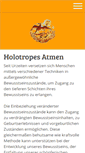 Mobile Screenshot of grof-holotropes-atmen.de